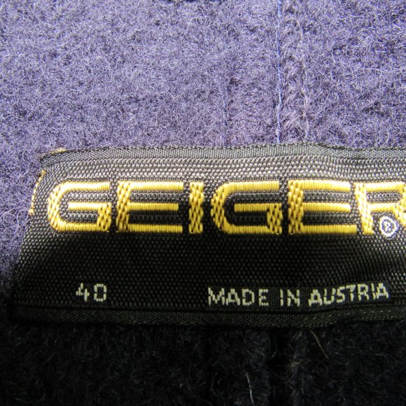 Navy Geiger jacket size 40/L/US 10 - Picture 5 of 9